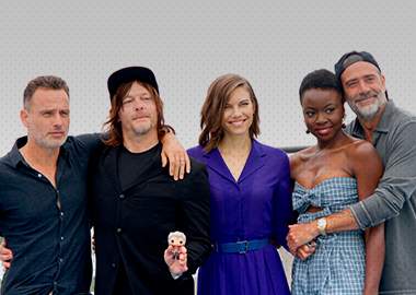 personajes de the walking dead