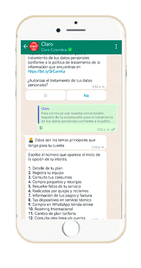 Paso 6 - Consulta tu Linea o cuenta Postpago Claro 