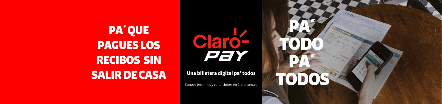 Claro Pay pagar facturas – Claro Colombia 