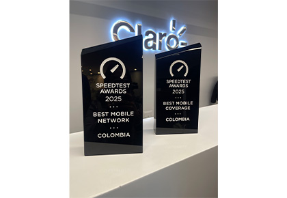 Reconocimiento mejor red móvil claro