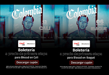 Concierto blessd claro club