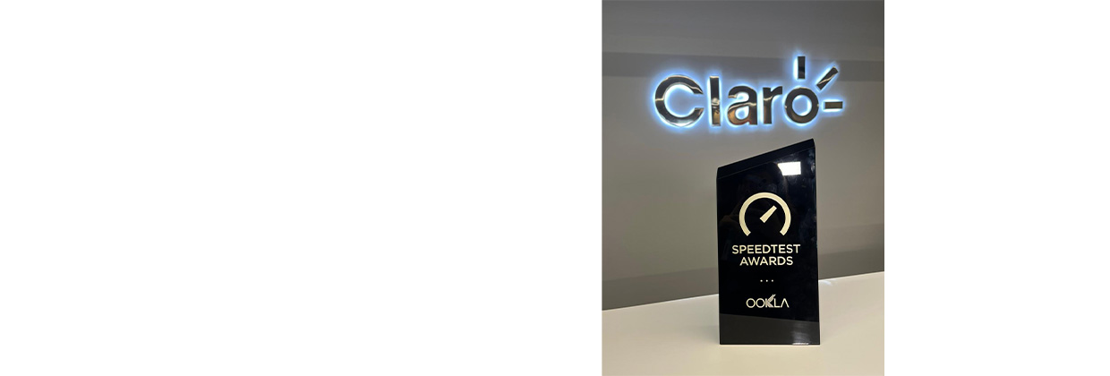 Premio otorgado a Claro por liderazgo en red móvil en el país