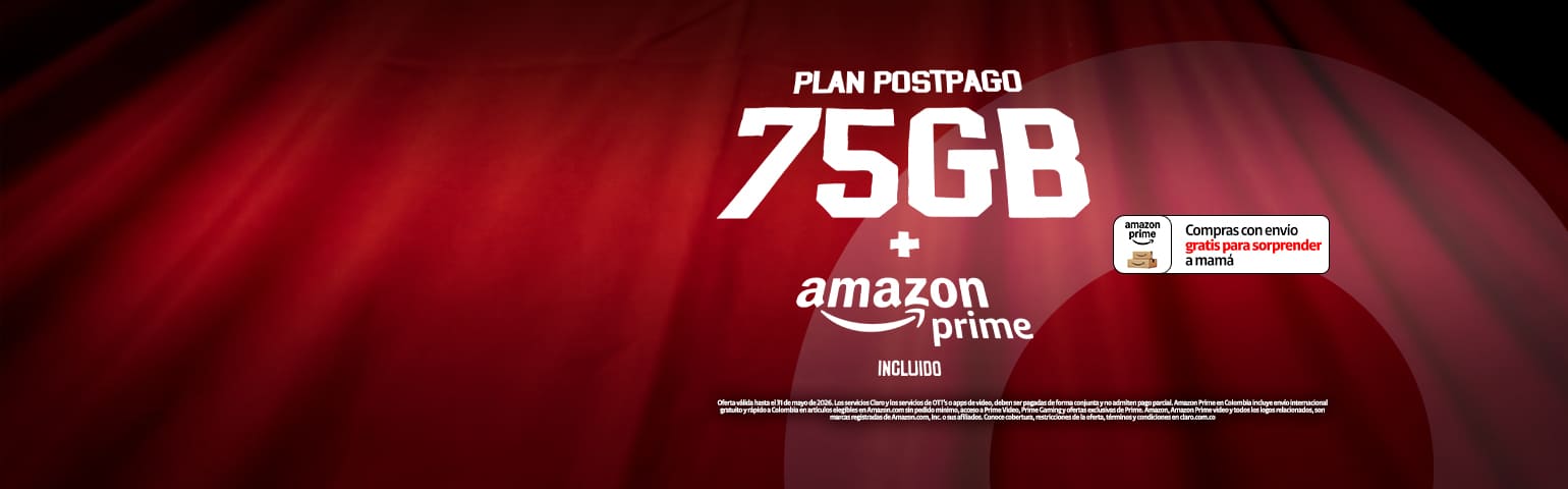 Plan postpago de 55GB