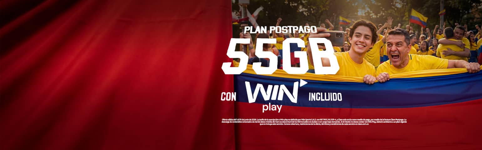 Plan postpago de 55GB Plan postpago de 55GB