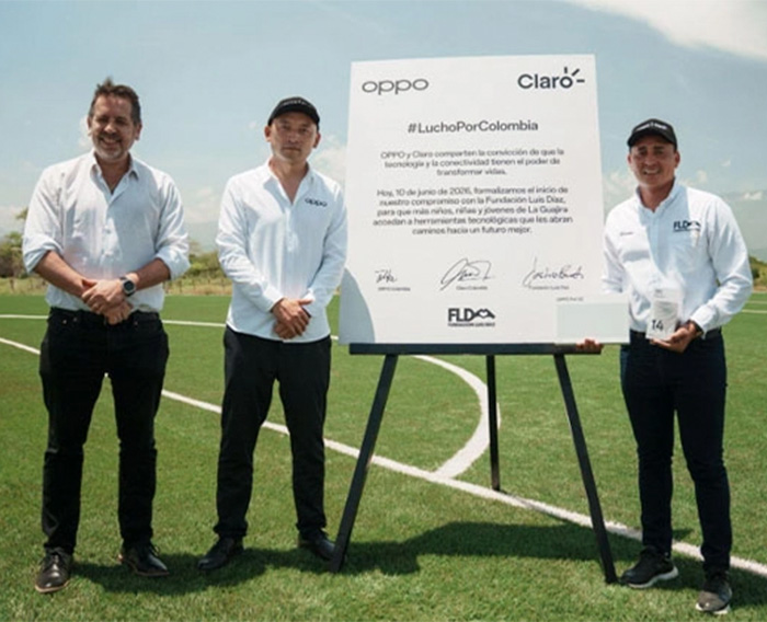 OPPO, Claro y Fundación Luis Díaz llevan conectividad a La Guajira