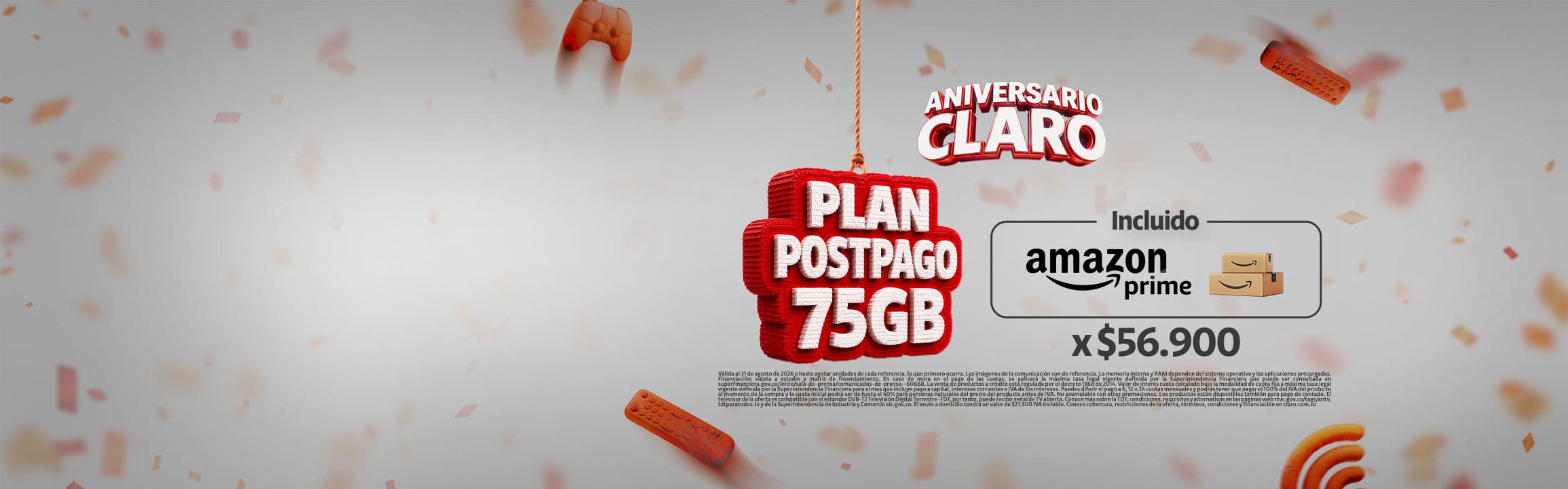Plan postpago de 55GB Plan postpago de 55GB