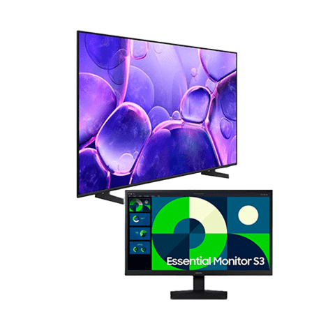 Combo televisor samsung 58 pulgadas con monitor 22 pulgadas aniversario claro