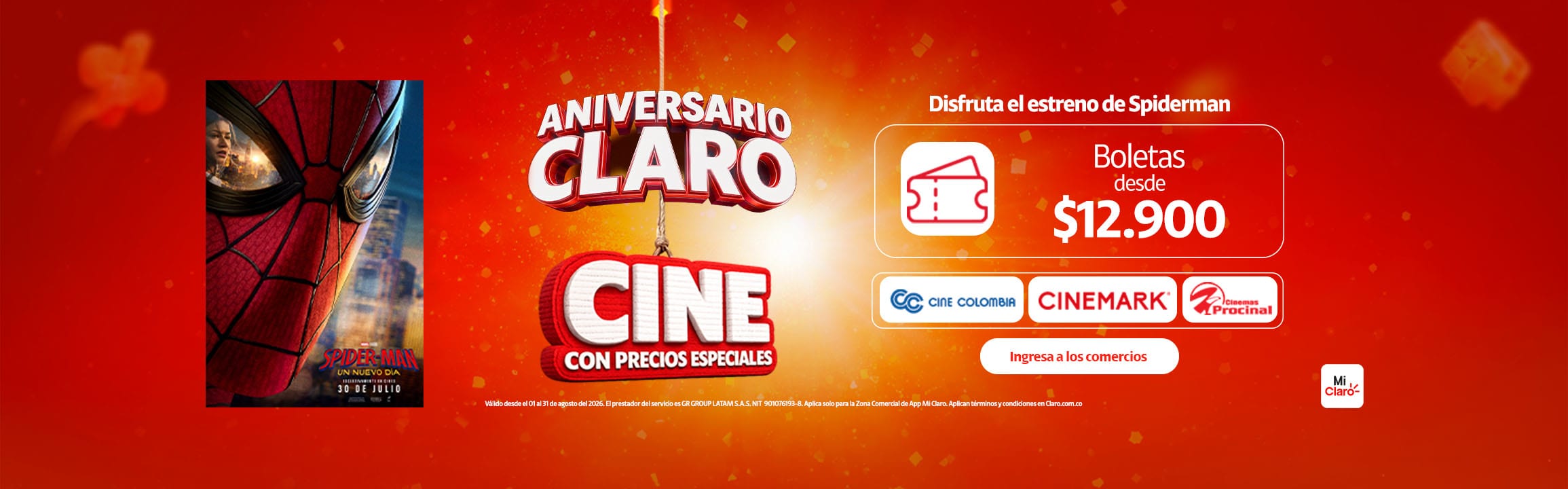 Claro cine